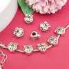 1 amor aleación cuentas de agujero grande joyería pulsera collar accesorios con cuentas amor cuentas de agujero grande apertura de aproximadamente 4-5 mm