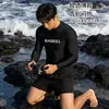 Traje de buceo coreano para hombre, traje de baño deportivo profesional dividido con protección solar, traje de surf de manga larga de secado rápido, traje de baño para vacaciones