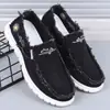 Zapatos de Lona para Hombre 2025 Nuevo Estilo Zapatos de Tela Old Beijing Slip-on Lona Lavada de Alta Gama Casual para Trabajar Zapatos de Hombre