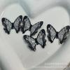 2023 Nueva textura de concha de imitación de ácido acético, flor tridimensional, mariposa, sensación de rotura, material de diseño de lujo de alta calidad, venta al por mayor en stock