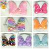 No. 8 accesorios de tela de pato material para manualidades Alas moño sombrero mágico babero decoraciones de juguetes