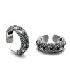 Anillo de Serpiente Vintage de Alta Gama con Escamas de Cristal Verde Incrustado con Gemas para Hombres, Joyería de Serpiente, Anillo Audaz para el Dedo Índice