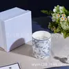 Serie Lirio del Valle 2024 Vajilla Plato Plano Porcelana Hueso Plato para Filete Estilo Occidental Plato para Postre en Tres Colores para Celebraciones de Boda