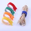 Correas de Velcro para Cables, Organizadores de Cables de Datos, Soportes para Cables de Carga, Almacenamiento de Cables de Computadora, Organizadores de Cables Autoadhesivos