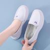 Sapatos de Enfermeira em Estoque para Mulheres, Sola Macia, Respirável, Não Cansativo, Antiderrapante, Sapatos de Trabalho com Sola Grossa, Comércio Exterior, Atacado Transfronteiriço, Dropshipping