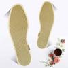 Plantillas de Carbón de Bambú, Plantillas para Entrenamiento Militar, Zapatos Casuales Transpirables Absorbentes de Sudor Anti-Olor para Hombre, Zapatos de Tela Cómodos para Mujer, Zapatos de Cuero, Zapatos de Verano para Hombre