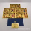 Serie Dragon Ball 7+5 Moneda de Plástico con Foil Dorado Artesanía Fábrica Se Puede Pedir