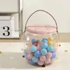 Taburete Transparente Multifuncional Creativo para Almacenamiento de Juguetes para Uso en el Hogar, Taburete Engrosado de Felpa para Almacenamiento de Juguetes y Bocadillos
