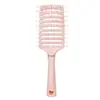 Peine de púas anchas para cabello rizado, peinado engominado, herramienta de peinado para dar volumen, peine de cojín de aire para cabello largo rizado, peine curvo grande para masaje