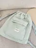 511243 Mochila Acolchada de Cuadros Otoño e Invierno Mochila Casual para Estudiante y Viajero Mochila con Cordón para Mujer