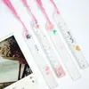 Marcadores de Libros Acrílicos Transparentes, Marcadores Florales, Suministros de Estudio para Estudiantes, Regalos de Papelería, Regalos Creativos, Transfronterizo