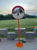 Espejo Fotográfico de Celebridad de Internet, Espejo Reflectante Cóncavo-Convexo, Decoración para Actividades al Aire Libre, Espejo de Gran Ángulo, Toma de Fotos en Atracciones Turísticas, Espejo Rosa Divertido