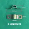 Conector de alambre para valla eléctrica clip de alambre poste intermedio poste de soporte pieza de fijación clip de fijación de terminal envío gratis por 30 piezas
