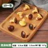 Frutas y Verduras Mini de Simulación al por Mayor Personalizadas Manzanas Pequeñas Fresa Maíz Accesorios de Fotografía Juguetes para Parques Infantiles