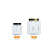 Latas de Plástico PET Personalizadas por el Fabricante Latas Cuadradas para Alimentos Botellas con Tapas Latas Selladas de Plástico para Nueces Embalaje para Medicina Herbal China