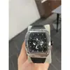 Nuevo Reloj de Pulsera para Hombre Richard Barrel Luminoso Agresivo de Alto Valor de Moda de Cuarzo No Mecánico