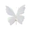 Adornos de Mariposa Tridimensionales Decoración de Pared de Fondo para Foto de Escena de Boda Accesorios de Guía para Camino de Ensueño de Boda de Seda y Gasa
