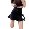 Colección de verano 2026: minifalda dulce de cola de pez con volantes, de cintura alta, perfecta para mujeres petite
