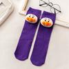 Calcetines Rectos para Niños Sin Talón, Adecuados para Cabezas de Muñeca, Se Pueden Usar por Delante y por Detrás, Calcetines de Colores Caramelo, Calcetines Unisex de Media Pantorrilla, Absorbentes de Sudor