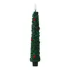 Adesivos LED de Desenho Animado Mais Vendidos Transfronteiriços, Velas para Poste de Árvore de Natal, Luzes de Vela Eletrônicas, Luzes Criativas de Atmosfera de Natal em Formato de Bala