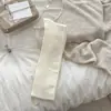 Calcetines hasta la rodilla para mujer otoño e invierno nuevo estilo calcetines hasta el muslo micro-presión adelgazantes calcetines largos calcetines holgados color liso versátiles calcetines jk japoneses