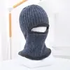 Chapéu de Lã Tricotado com Forro de Veludo Novo para Outono e Inverno, Proteção para as Orelhas, Moda Jovem, Chapéu Pulôver para Esportes ao Ar Livre