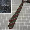 Venta al por mayor jk Rojo neto curry corbata a rayas reducción de edad rojo vino a rayas estilo universitario japonés casual de mano escuela