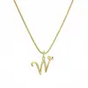 Nuevo Cadena de Serpiente de Aleación Creativa Simple con Incrustaciones de Diamante Cadena para Clavícula Dorada para Mujer