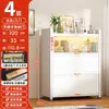 Gabinete Lateral Móvel Mesa de Cabeceira de Aço Gabinete Lateral para Quarto de Casa Gabinete Lateral Estilo Creme Mesa de Centro Pequena para Sofá