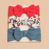3 Piezas Diadema para Bebé Bufanda para la Cabeza de Bebé Nueva de Primavera y Verano Europea y Americana Combinación Linda de Diadema con Lazo para Niños