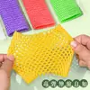 Malla Protectora para Frutas con Protección de Espuma a Prueba de Golpes, Bolsa de Malla de Espuma para Naranjas, Mandarinas, Kiwis, Peras, Manzanas y Granadas