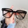 Nuevas Gafas de Sol Color Café con Armazones Grandes que Modifican los Pómulos, Populares en Redes Sociales, Aptas para Hombres y Mujeres, Cobertura Facial Completa, Protección Solar para Salidas