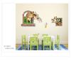 Liquidação 3D 3D engraçado girafa bebida adesivos decoração do quarto embelezando criativo adesivos PVC mural à prova d'água