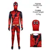 Traje de Cosplay Transfronteiriço Deadpool Deadpool Halloween Macacão Apertado Traje de Performance