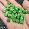 Cuentas de Jade, Cuentas de Ábaco de Jade Verde, Cuentas Sueltas de Jade, Cuentas Separadoras Esmeralda, Accesorios para Joyería DIY, Cuentas Hechas a Mano