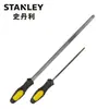 Stanley (Stanley)22-368-28 Lima Cuadrada Diente Medio Lima Redonda Plástico Acabado y Pulido MetalMadera 6"