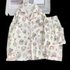 2025 Pijama Nuevo de Algodón Nube para Primavera y Otoño para Mujer Verano Manga Larga Otoño e Invierno Dibujo Animado Lindo Suelto Sensación de Alta Gama Ropa para el Hogar