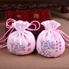 Sachês de Fragrância Criativos Tradicionais Estilo Chinês, Sacos Vazios Atacado, Sachês para Atrações Turísticas, Acessórios Hanfu, Bolsas Redondas de Fragrância com Bênçãos com o Caractere''