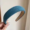 Diadema de Esponja Diagonal Texturizada Color Caramelo Estilo Coreano para Mujer, Diadema Retro de Alta Gama para Lavarse la Cara, Accesorio para el Cabello Diadema de Parte Superior Alta