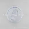 Tapa de Taza de Coche Simple de Plástico Tipo Pulsador Estilo Occidental para Taza de Hielo Sellada a Prueba de Fugas Taza Aislante Accesorios de Tapa de Taza de PS Universal