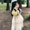 Bolso de Hombro Simple de Color Puro Estilo Coreano para Niñas, Bolso Mini Portátil Elegante para Bebé para la Axila, Bolso Nuevo Plegado para Niños