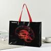 Bolsa Tejida de Mano, Bolso de Piel de Serpiente, Bolsa Gruesa para Regalo de Tienda de Ropa, Bolsa de Compras, Bolsa Tejida Colorida, Bolsa Ecológica