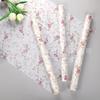 Papel de Presente Impresso Retro Estilo Ins, Papel de Presente para Flores de Luxo Leve, Papel de Revestimento para Decoração de Caixa de Presente, Papel de Seda
