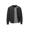 Cárdigan Suéter Chaqueta de Punto Falso de Dos Piezas Estilo Old Money Bloques de Color Patchwork Perezoso para Hombres y Mujeres Otoño Invierno Viaje Punto Neutro