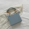 Saco de textura retro estilo ocidental mulheres 2022 verão novo estilo coreano casual cadeia ombro crossbody moda saco tote bag