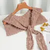 Rebaja Chal de Punto Calado, Chaqueta Corta de Moda Otoñal Delgada, Chaqueta Cardigan para Usar con Faldas, Cubre-Traje para Mujer