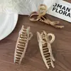 Presilha de Cabelo Grande Borboleta Vazada Moda Personalizada Feminina Elegante Presilha Tubarão de Vinagre Presilha de Cabelo Acessório de Cabelo