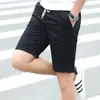 Shorts de Verão Masculino Macacão Casual Calças para Usar por Cima Tendência 2024 Nova Chegada Calças de Cinco Pontos Médias Calças de Praia Largas