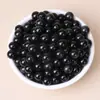 Obsidiana Natural Ágata Negro Cristal Cuentas Sueltas Pulsera Wenwan Cadena de Mano Accesorios para Cortina DIY Material de Cuentas Venta al por Mayor