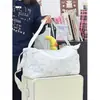 Bolso de viaje de un solo hombro versátil de estilo fresco, bolso deportivo casual simple y versátil, bolsa de almacenamiento para ropa de viaje